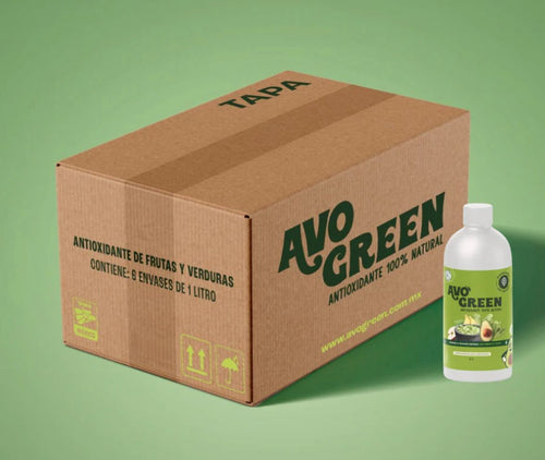 Avogreen Antioxidante Natural Caja con 6 litros
