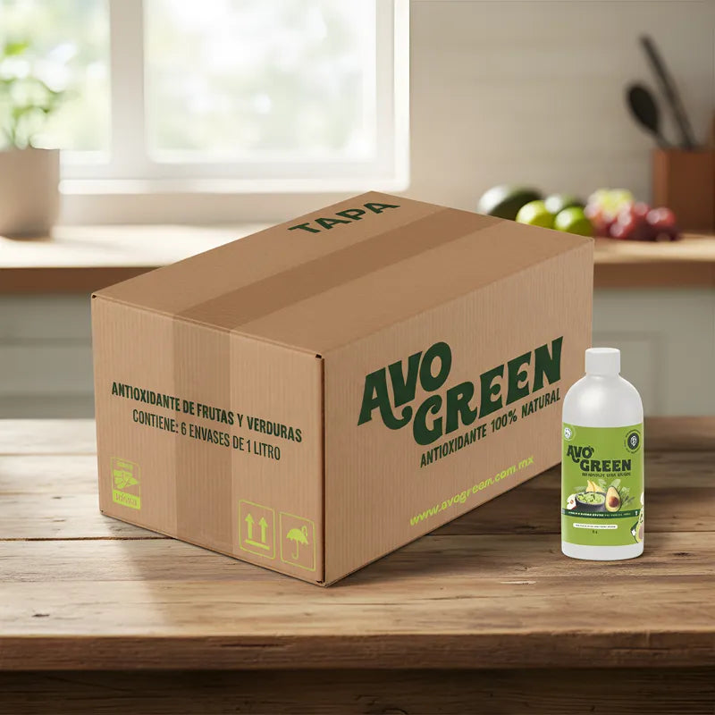 Avogreen Antioxidante Natural De 1L Caja con 6